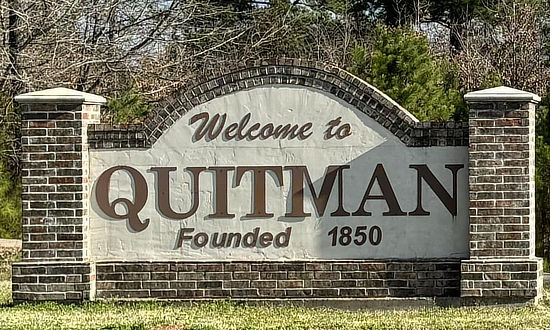 Welcome to Quitman, Texas