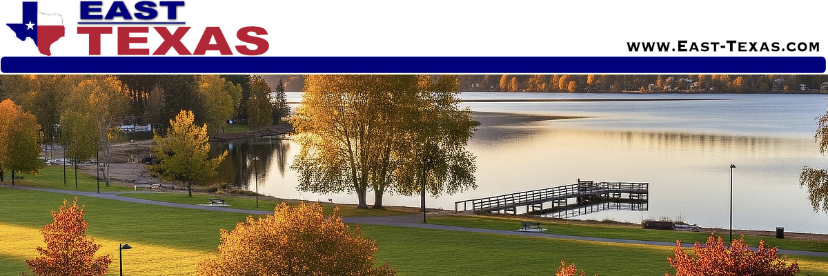 List of the lakes in East Texas, with sizes, locations, and photos