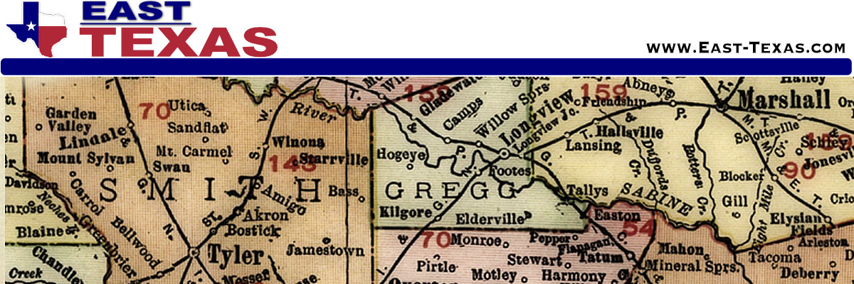 East Texas Maps