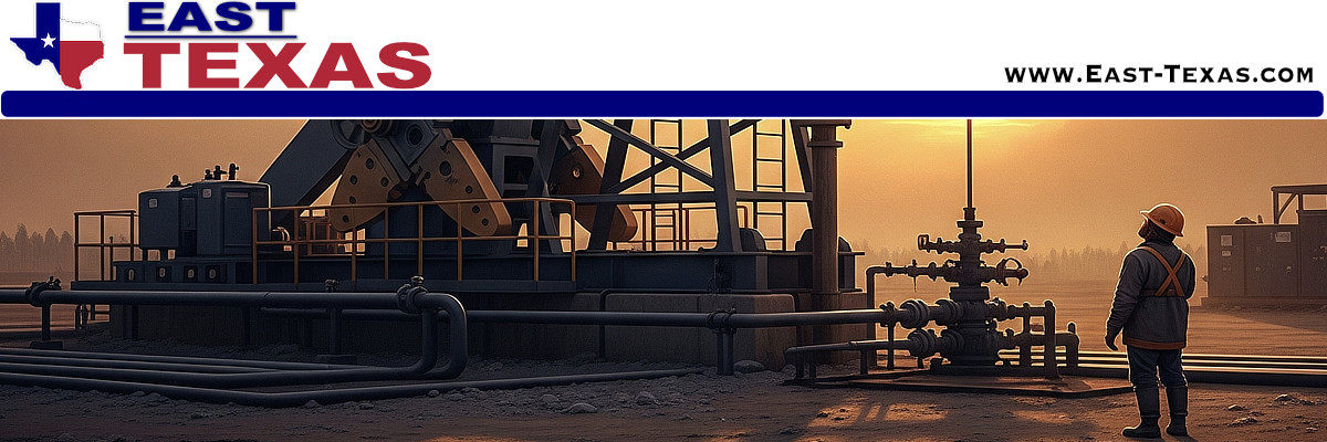 East Texas Oil & Natural Gas Industry, Oilfield Jobs and Lignite Coal