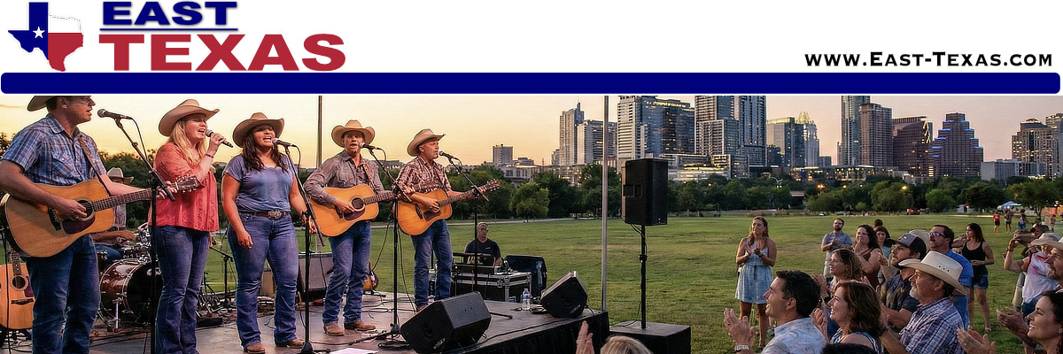 Famous East Texas Singers and Entertainers