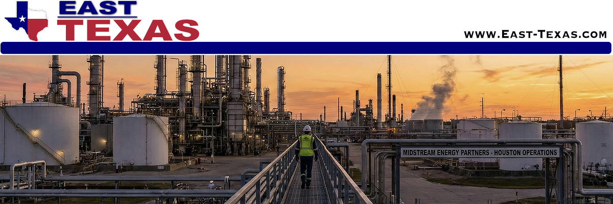 East Texas Oil & Natural Gas Industry, Oilfield Jobs and Lignite Coal
