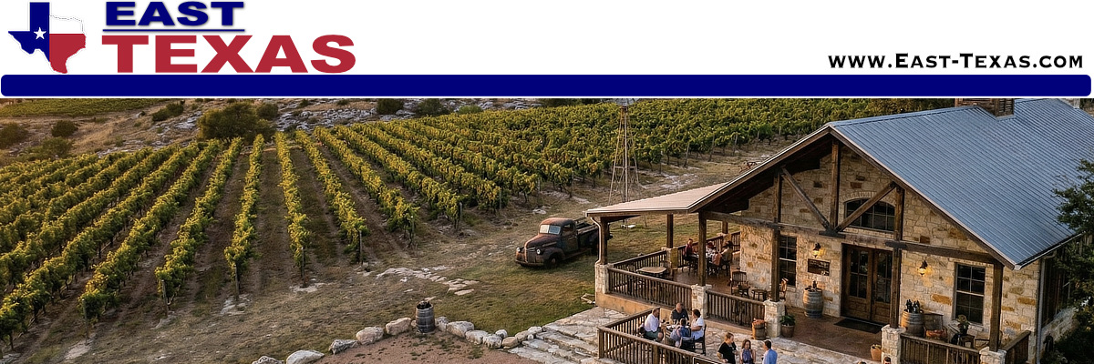 Texas vineyards and wineries, locations, website listings