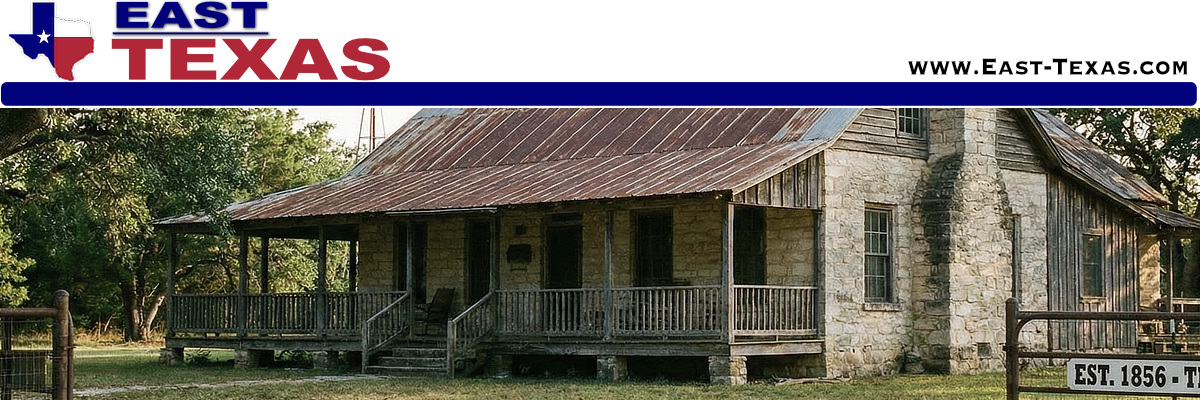 Historic homes in East Texas