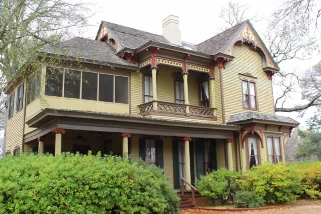 The Bonner-Whitaker-McClendon House, built in 1878, designated a Tyler Historic Landmark in 1984
