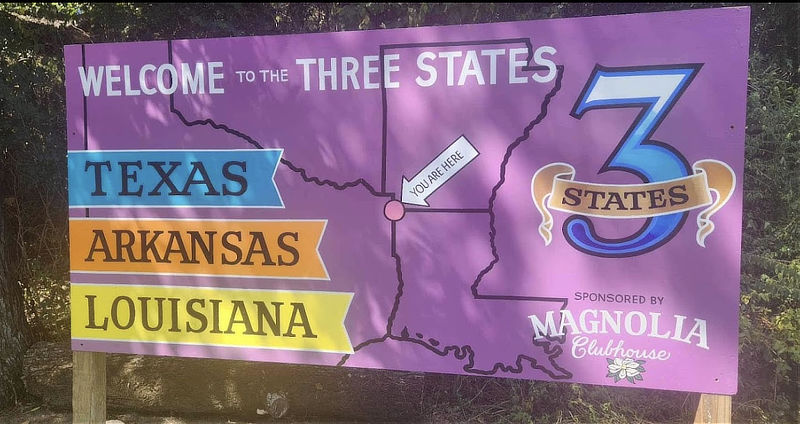 Welcome to the Three States: Arkansas, Louisiana and Texas