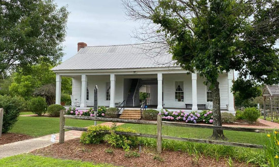 The Wofford House at the East Texas Arboretum & Botanical Society in Athens 