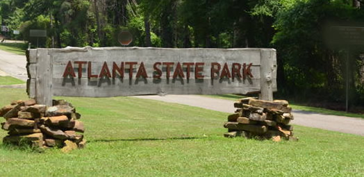 Atlanta State Park in East Texas