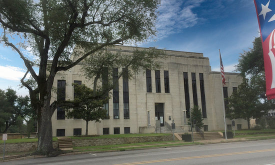 Van Zandt County Court House in Canton, Texas