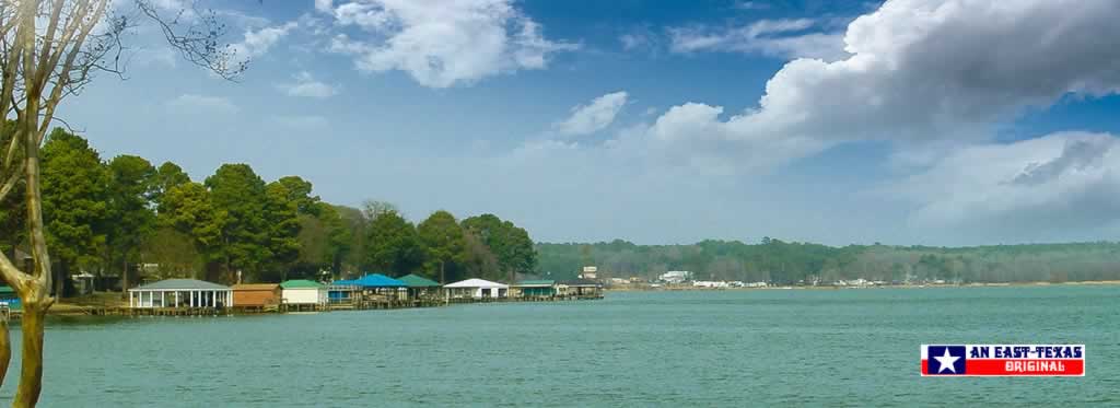 Scene at Lake Palestine near Chandler, Texas