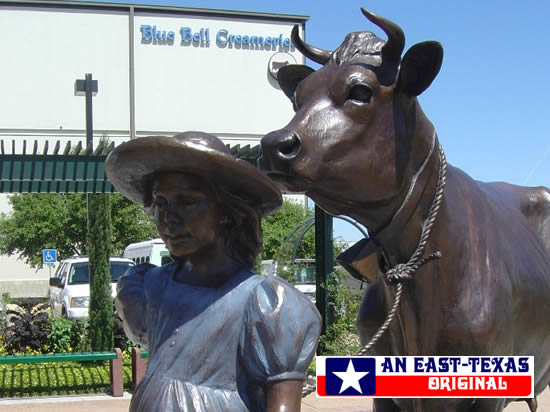Blue Bell Creamery in Brenham, Texas