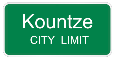 Kountze City Limit