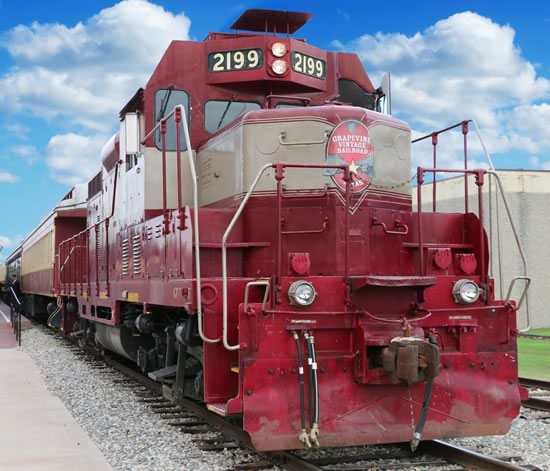 Grapevine Vintage Railroad in Texas