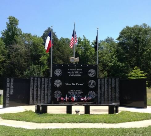 Veterans Memorial in Hawkins