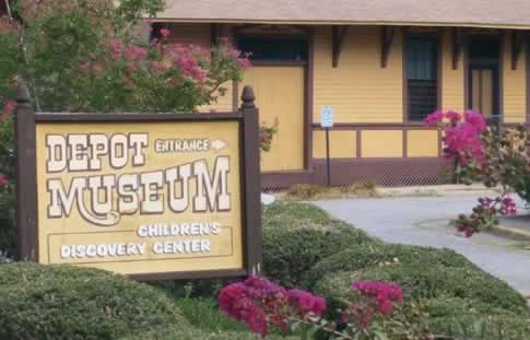 Depot Museum in Henderson, Texas