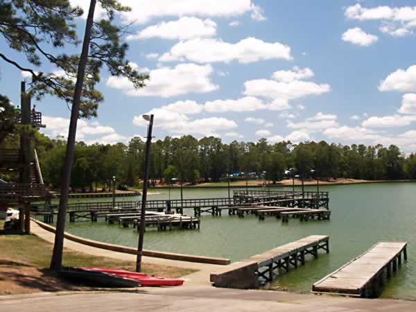 Lake Livingston State Park in East Texas