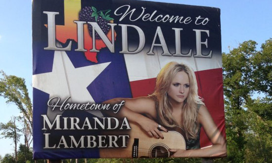 Welcome to Lindale, Texas ... Hometown of Miranda Lambert