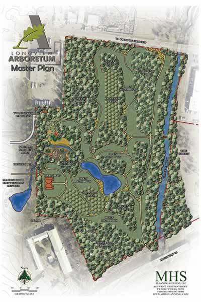 Master plan for the Longview Arboretum
