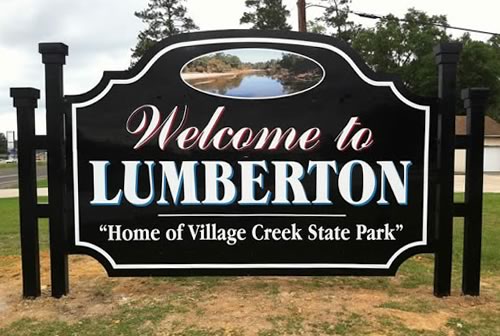 Welcome to Lumberton, Texas ... Home of Village Creek State Park