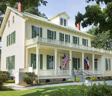Starr Family Home State Historic Park in Marshall, Texas
