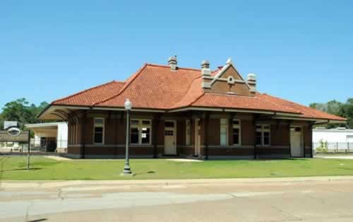 Railroad Museum and SFA Center for Regional Heritage in Nacogdoches, Texas