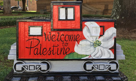 Welcome to Palestine in Upper East Texas