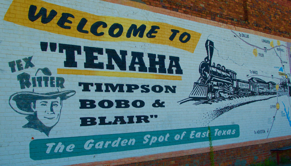 Welcome to Tenaha ... "The Garden Spot of East Texas"