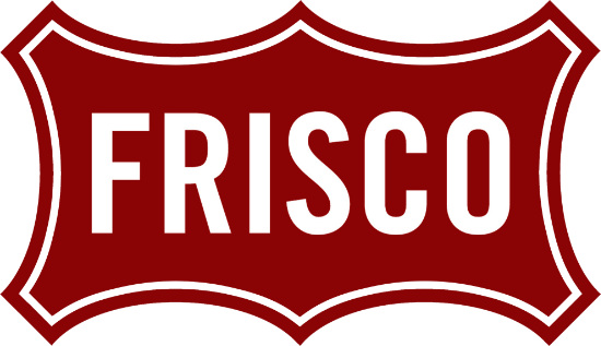 The St. Louis–San Francisco Railway ... commonly called the "Frisco" ... later merged with the Burlington Northern Railroad