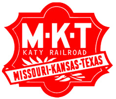 The M-K-T ... Missouri -  Kansas - Texas Railroad ... The "KATY"