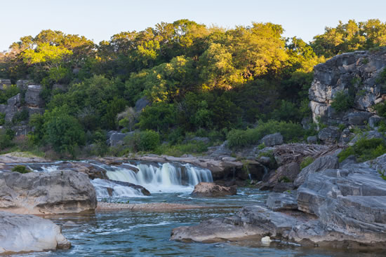 Pedernales Falls State Park in Texas