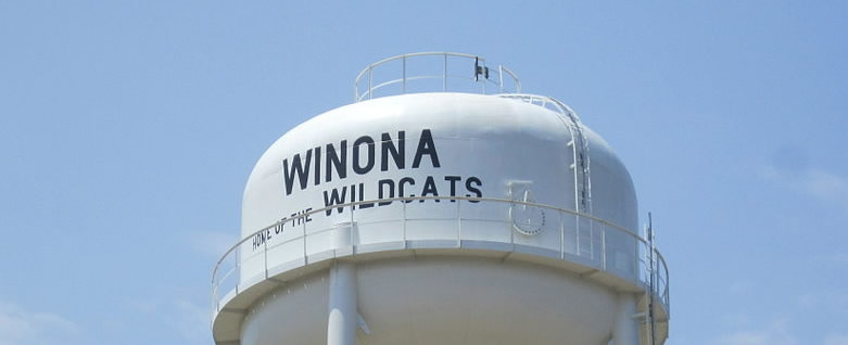 Another beautiful, sunny day in Winona ... Home of the Wildcats!
