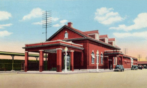 Texas & Pacific (T&P) - I. & G.N. Railroad Depot, Longview, Texas