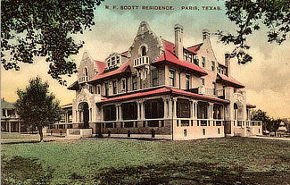 The Scott Residence in Paris, Texas