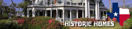 Historic homes, houses and plantations in East Texas